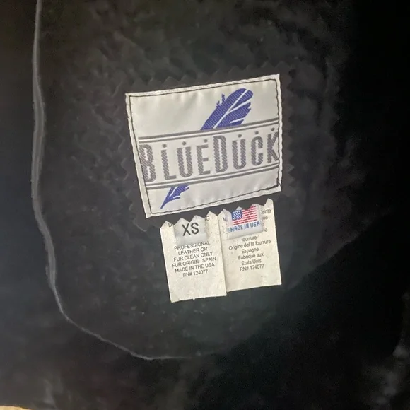 Blue Duck shearling coat